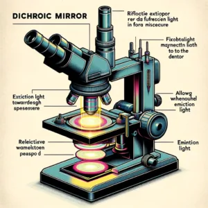 The Function of Dichroic Mirror in Fluorescence Microscopy