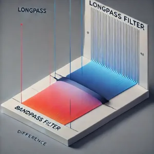 Longpass vs Bandpass Filters